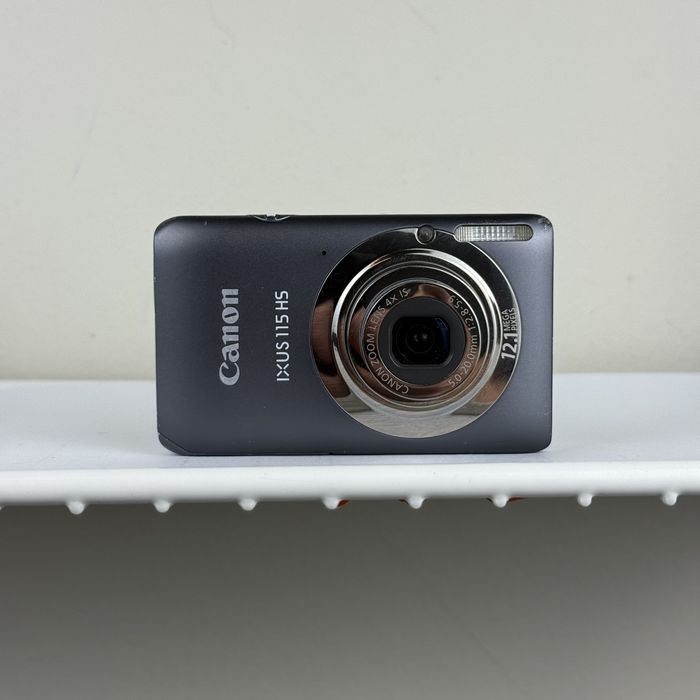 Canon IXUS 115 HS – aparat cyfrowy retro / digicam – grafitowy