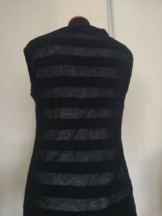 Kamizelka czarna w paski H &M 42