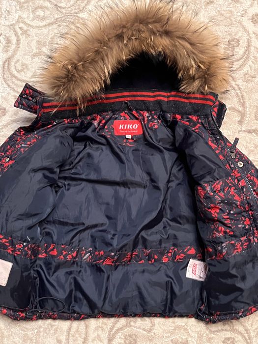 Зимова куртка пуховик KIKO. 110см. Зимняя куртка пуховик, мальчик