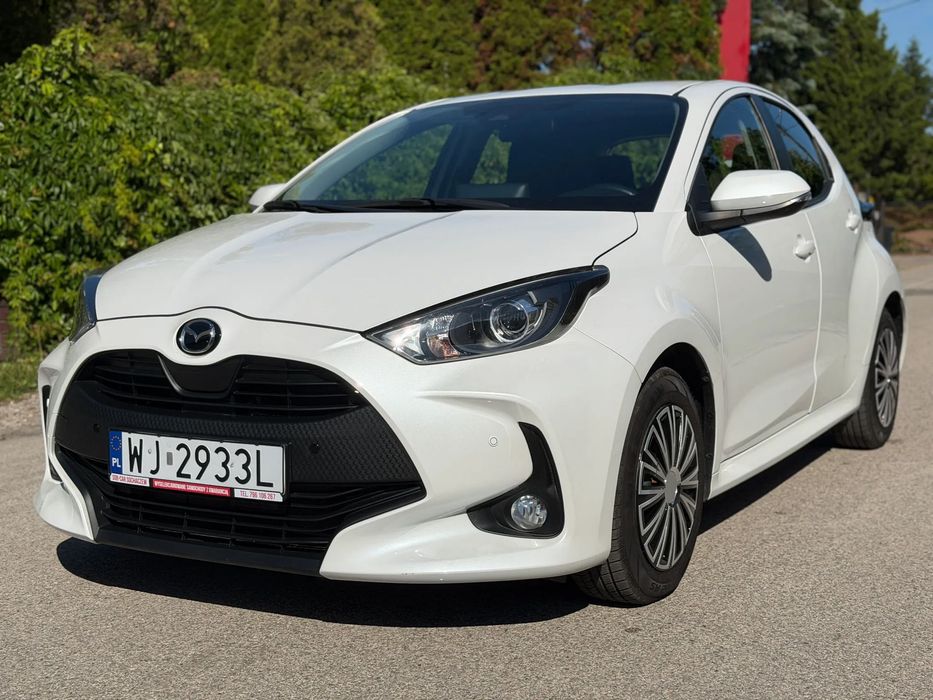 Mazda 2 Hybrid Salon PL FV23% Kamera Czujniki CarPlay AndroidAuto Podgrzewane fotele