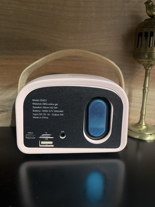 Ретро мини-динамик Bluetooth колонка мини  плеер