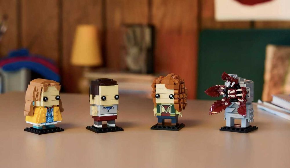 LEGO 40879 Brick Headz Stranger Things Макс, Демогоргон Холлі