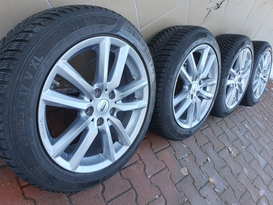 Felgi Koła 17" Vw Skoda Bmw 5x112 ET54+ 205.55.17 Jak Nowe  Zima