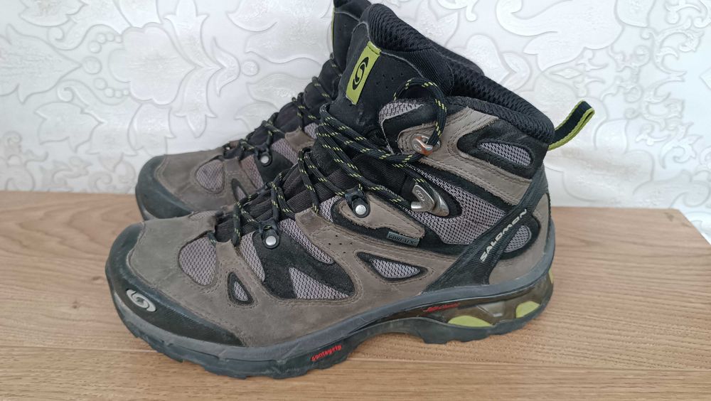 Ботинки берцы Кожа Salomon 4 D Quest 42 размер 26.5 см оригинал