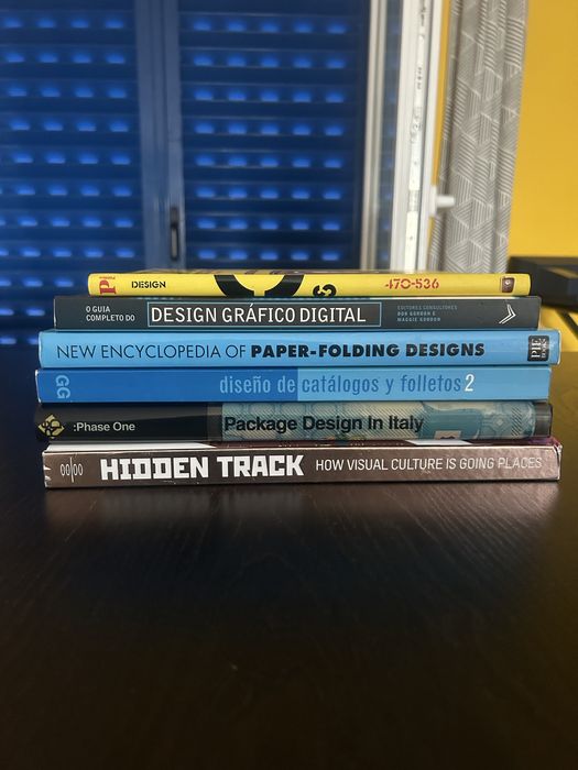 Vendo 6 Livros Design