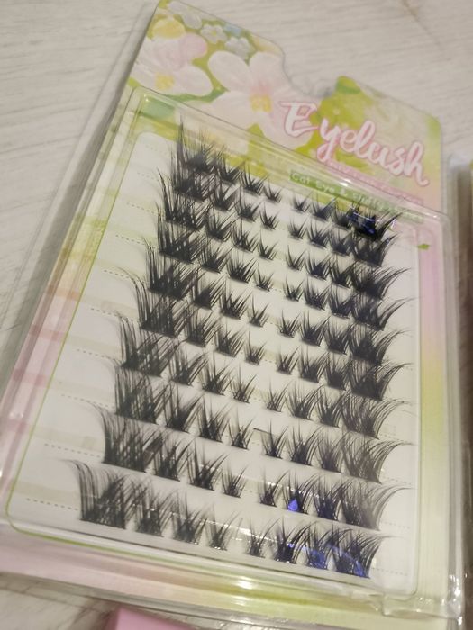 Rzęsy bondingowe kępki rzęs sztuczne rzęsy doklejane rzęsy