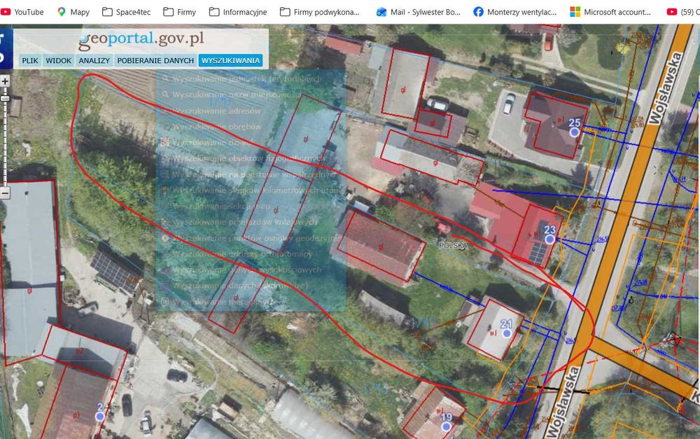 DOM NA SPRZEDAŻ – Grabowiec, ul. Wojsławska 21 145 000 ZŁ | OK. 100 m² | Działka 2100 m² - Widok 2