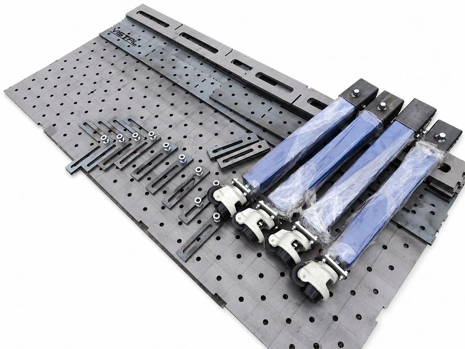 Stół spawalniczy blat monterski wycinanie laserowe