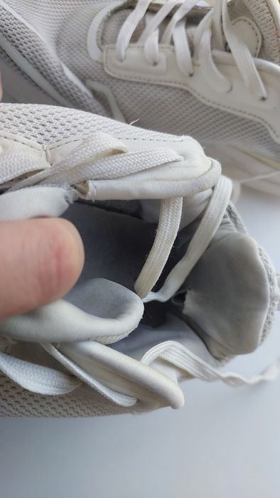 Кроссовки Ellesse (белые текстильные)