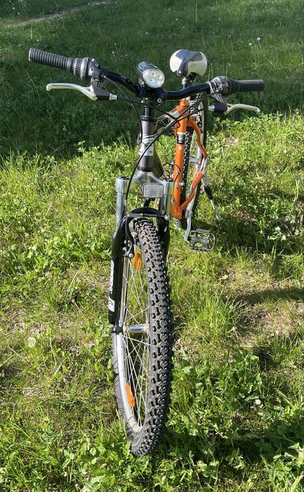 Rower górski MTB 26 Shimano aluminiowy Leader Fox