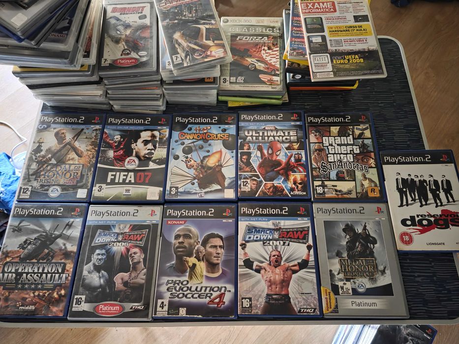 Lote Jogos Playstation 2 PS2
