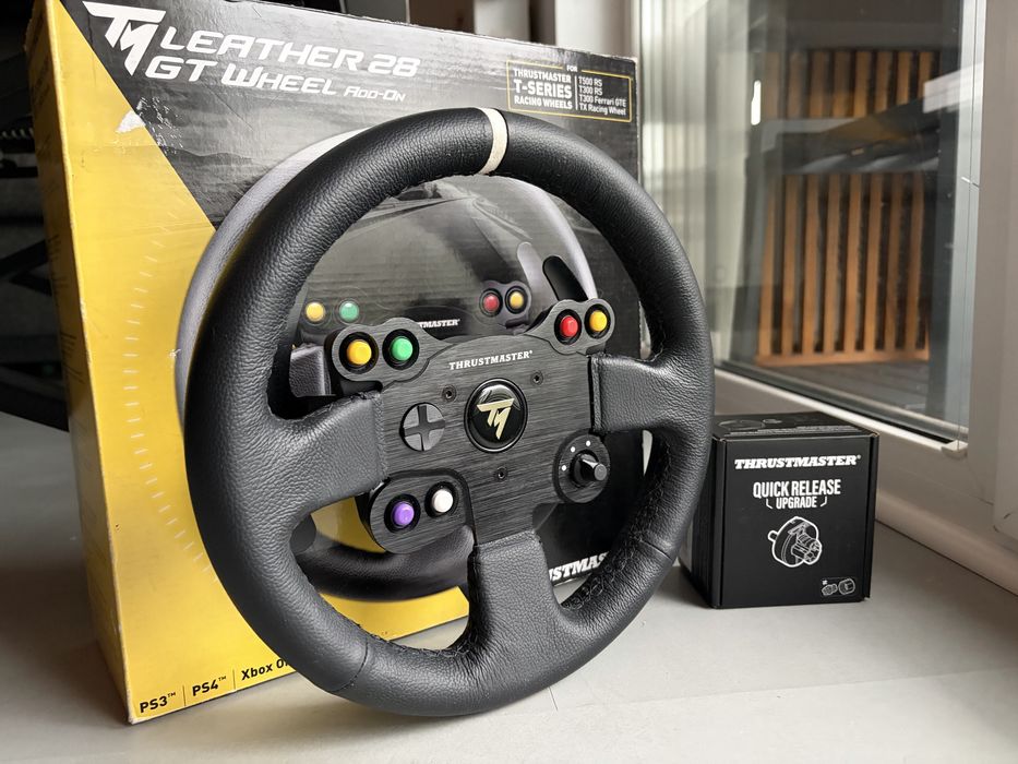 Thrustmaster TM28 GT + adapter QR do T598 T818!