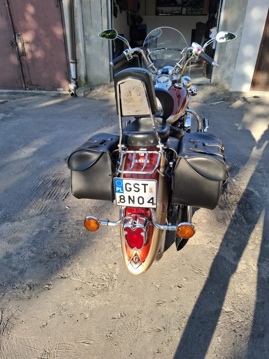 Yamaha drag star classic 650 perła w koronie