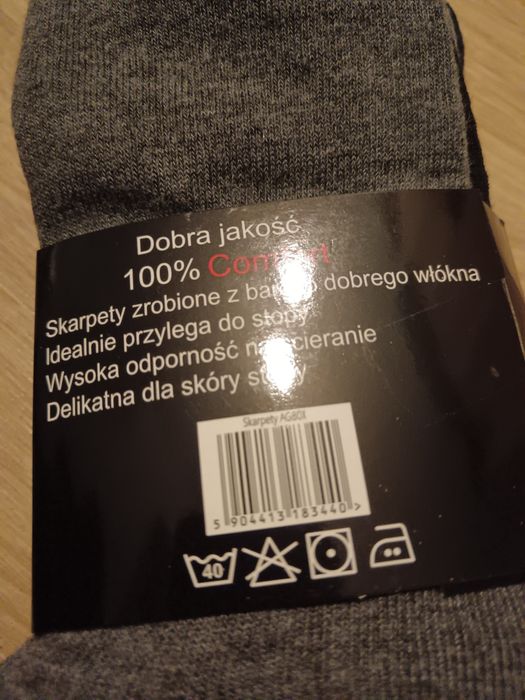 Bezuciskowe skarpety męskie 43-47