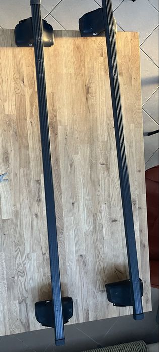 Bagażnik dachowy rowerowy belki thule