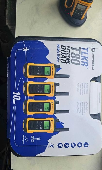 комплект 4 рацій Motorola TLKR T80 Extreme ORG.