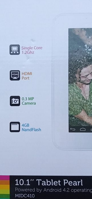 Tablet Polaroid Pearl 10.1 Branco