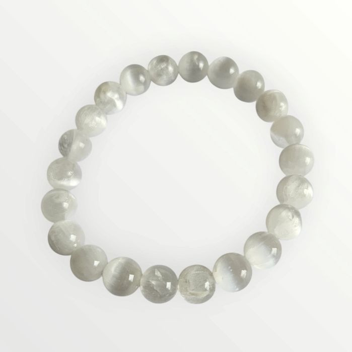 Pulseira Selenite 8mm