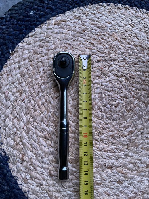 ключ Нова якісна підсилена трещотка 1/4 преміум класу хром ванадієва