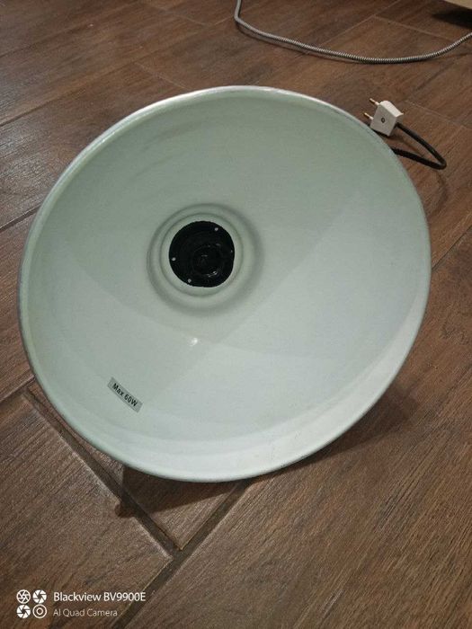 Светильник подвесной в стиле лофт, металл Диаметр: 25 см, высота 22 см