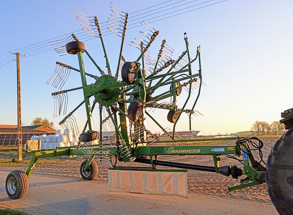 Zgrabiarka Deutz fahr 7041. Kuhn pottinger