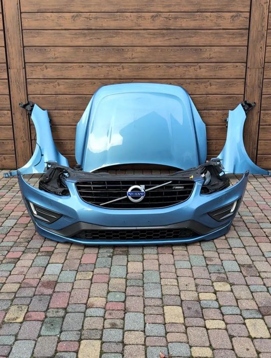 ZDERZAK PAS PRZEDNI MASKA BŁOTNIKI PRZÓD VOLVO XC60 I LIFT R-DESIGN 13- DIESEL 713-46