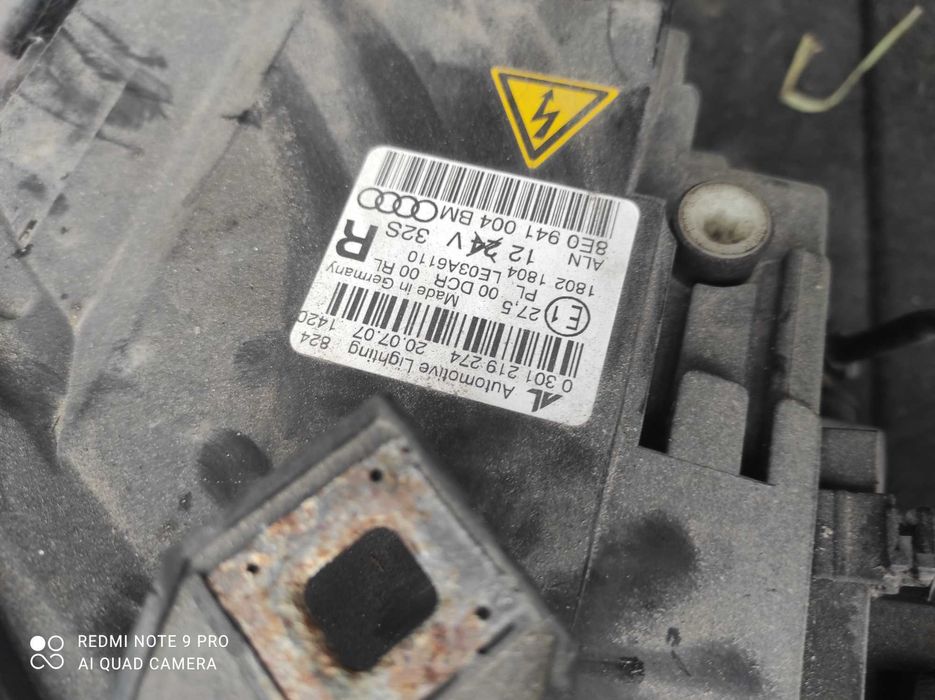 Audi a4 b7 lampy Xenon gwarancja kompletny oryginał