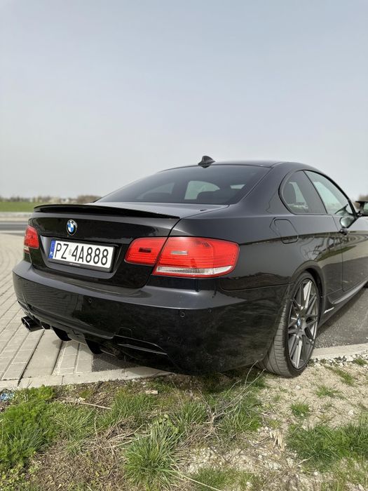 BMW E92 Lotka Spojler Tylna Dokładka M-performance Czarny Połysk