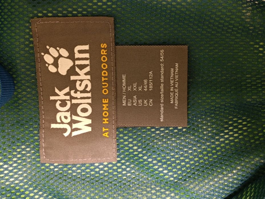 Водоотталкивающяя ветровка Jack Wolfskin (XL) Оригинал