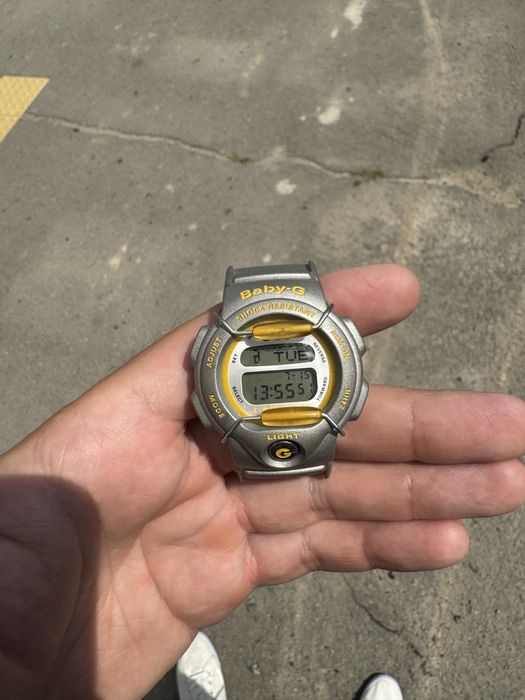 CASIO vintage BG-350AB-9T gray yellow Baby-G agnes b Aurele model