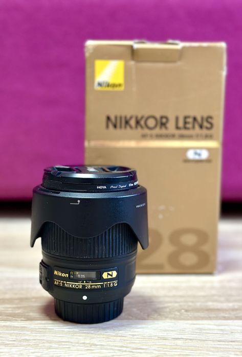 nikon 28mm 18g - купити фототехніку, відеотехніку - Ціна на OLX.ua