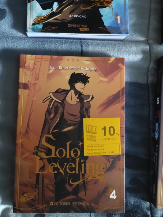 Solo Leveling volumes 1 ao 12 em português