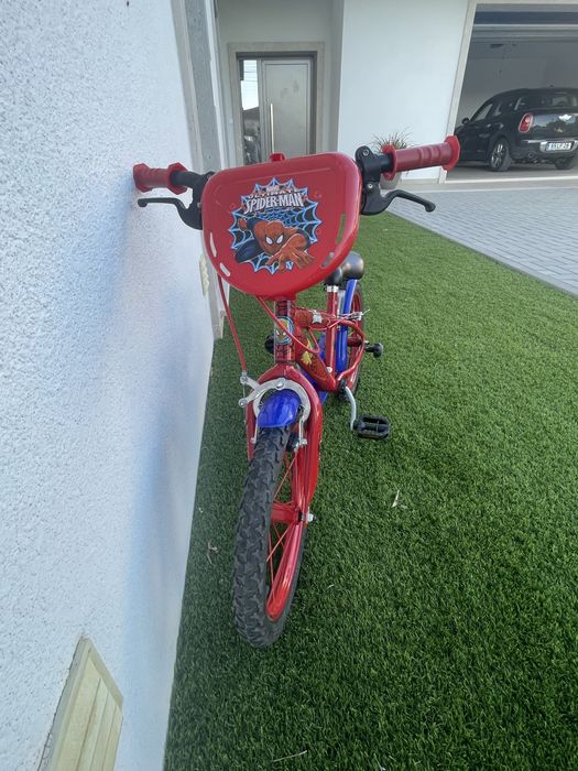 Bicicleta spider man