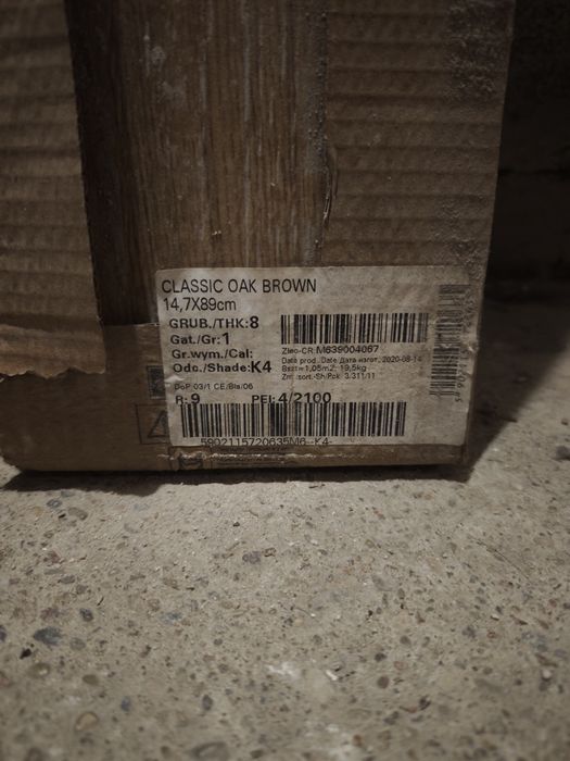 Opoczno Classic Oak Brown 14,7cmx89cm