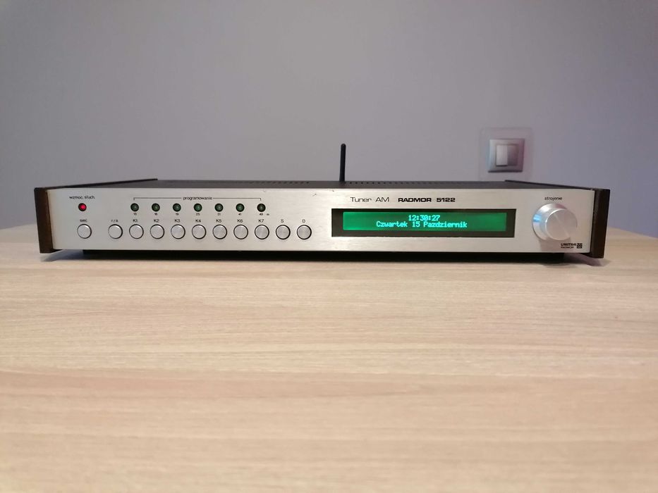 Unitra Radmor 5122 - Tuner Internetowy (klaw. dotyk, Pilot, Timer, gn. 230V)