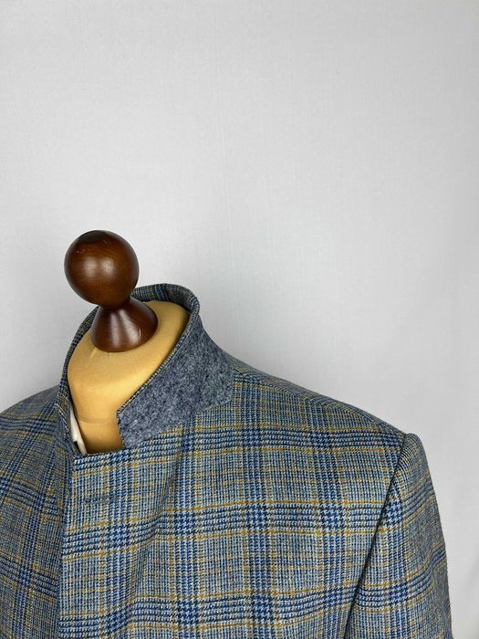 BUGATTI Pure Wool Check Blazer піджак блейзер в клітку з м'якої вовни Бугатті