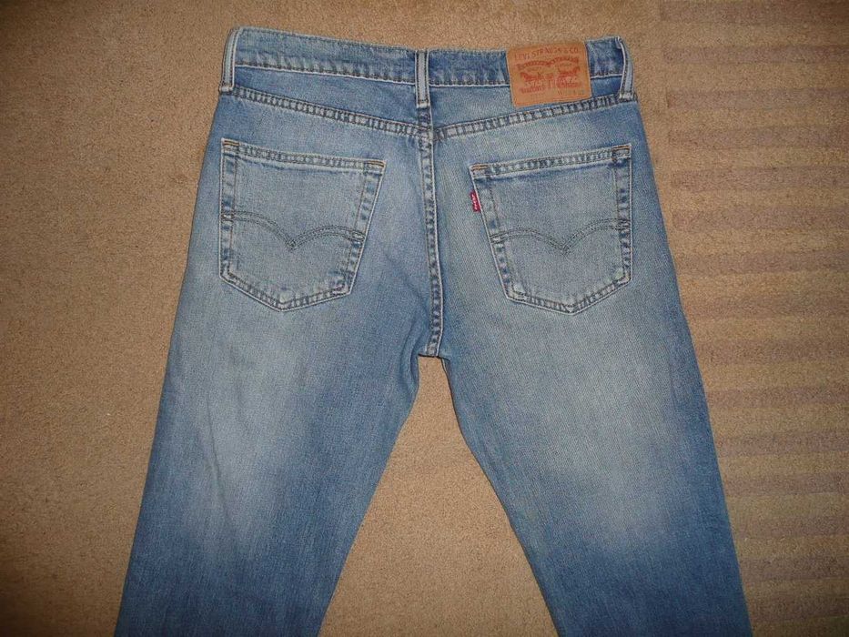 Spodnie dżinsy LEVIS 511 W31/L32=41,5/103cm jeansy