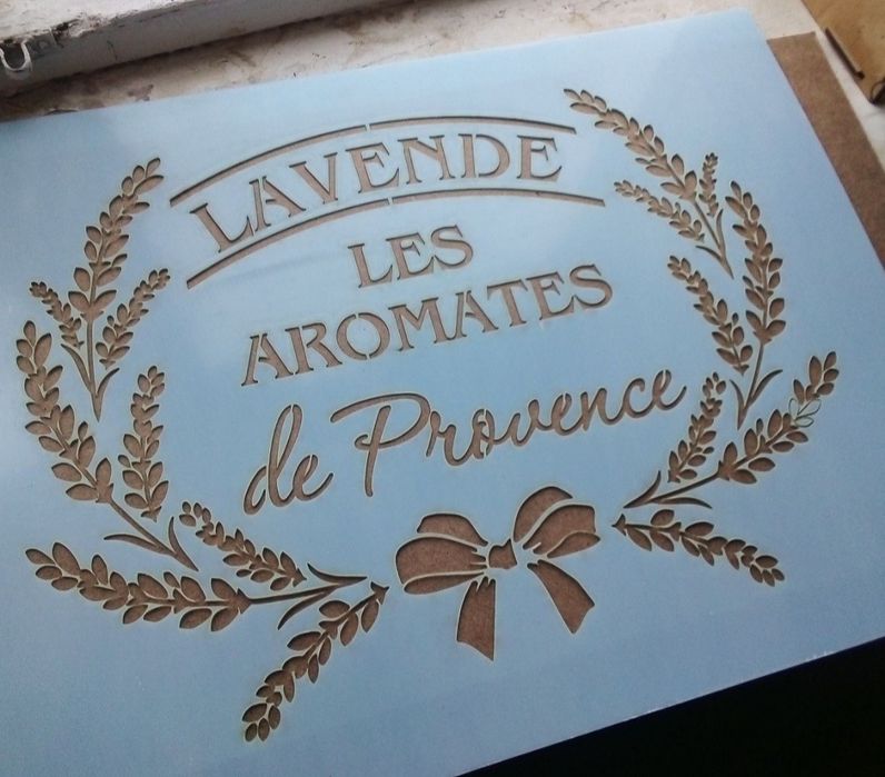 Трафарет. Лекало. Лазерная резка. Камуфляжний трафарет для краски