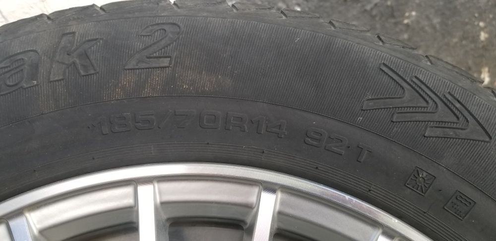 Диски r 14  с резиной