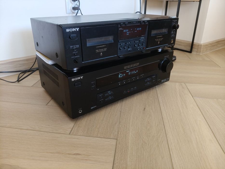 Amplituner i magnetofon Sony