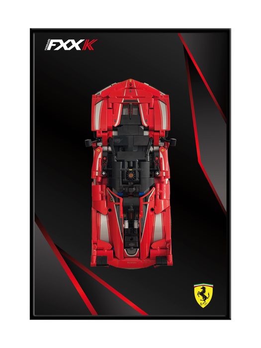 Quadro para LEGO® Technic Ferrari FXX K (42212) – 30x45cm