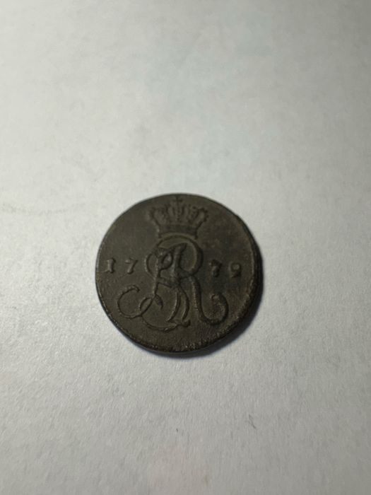 Moneta grosz  1776 rok