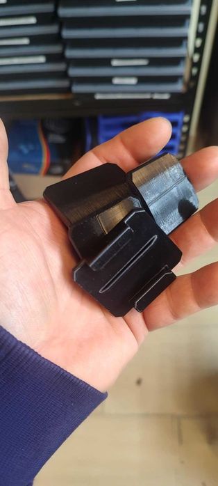 Uchwyt kamery sportowej pod daszek dla kasku 100% Trajecta GoPro, DJI