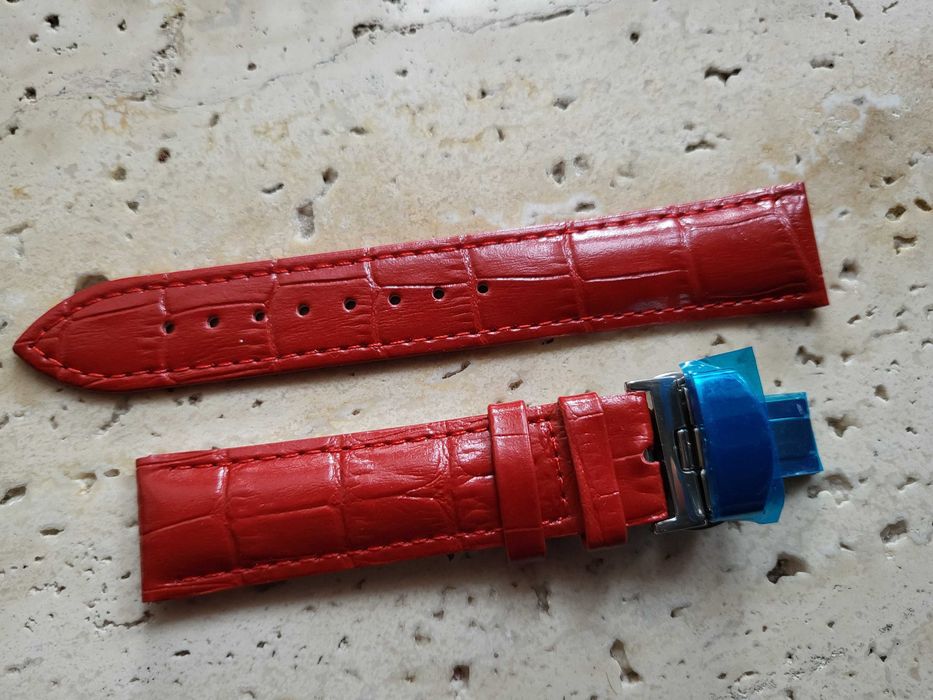 Pasek do zegarka 20 mm SKÓRA NATURALNA