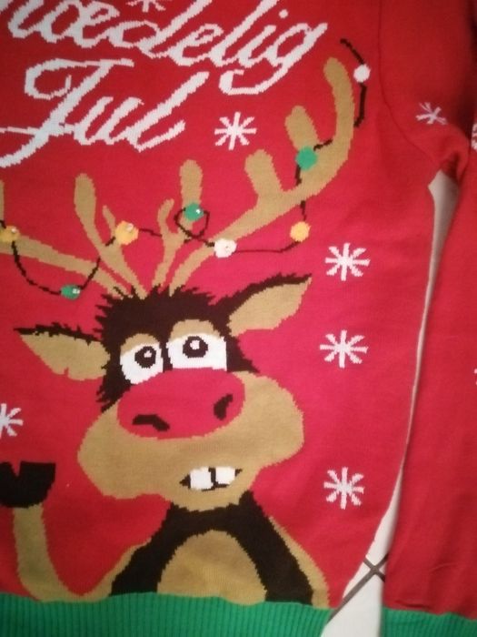 Sweter świąteczny. M. Jak nowy