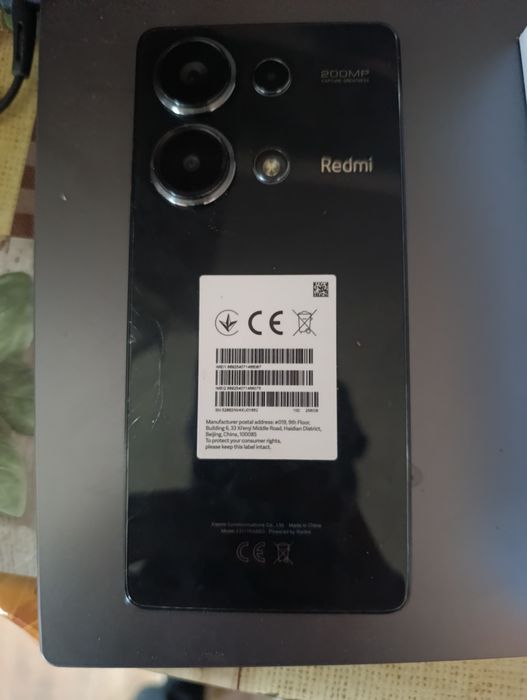 Redmi Note 13 pro midnight black 8GB Ram 256GB ROM