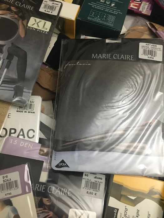Lote de meias, senhora e criança Marie Claire
