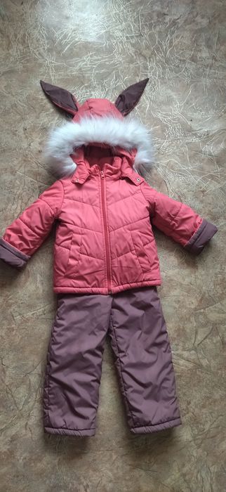 Зимовий комбінезон для дівчинки 98 розмір