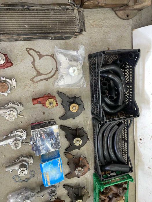 Помпи, водяні насоси, патрубки Уаз, Газ 51, Газ 52, Газ 53, Газ 69