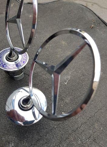 znaczek mercedes 211 oryginał znaczek w210 w124 celownik